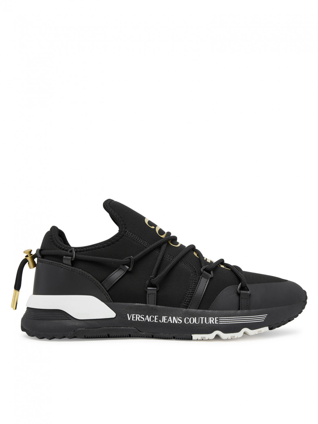 Versace Jeans Couture Sneakersy 79YA3SA6 ZS915 G89 Černá